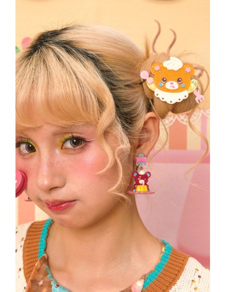 Clip Pudding Bear ~ Lutra Jump