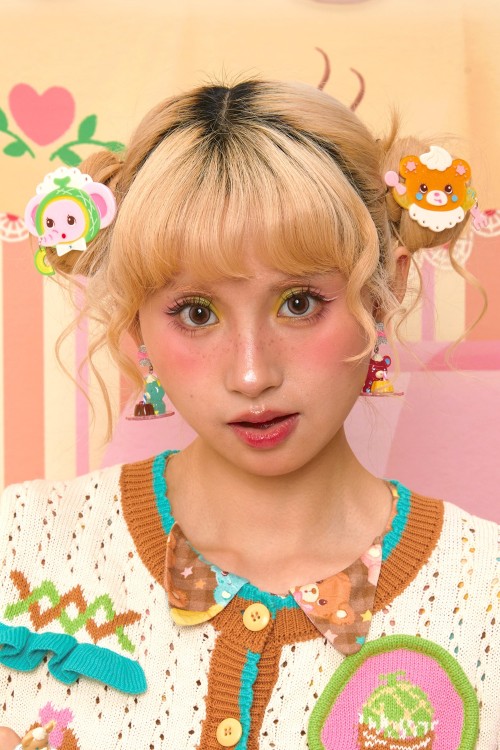 Clip Pudding Bear ~ Lutra Jump