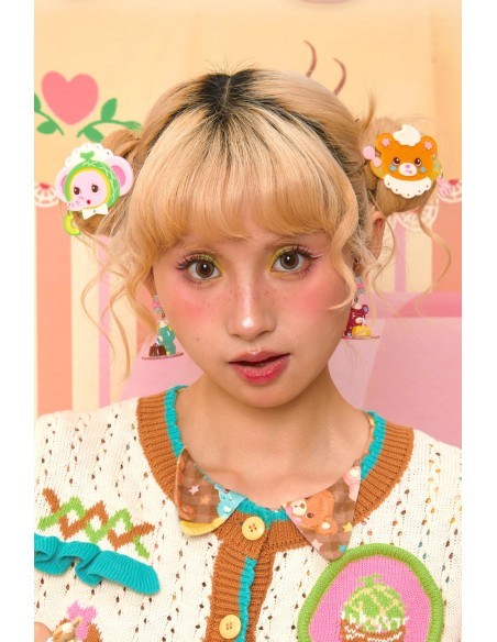 Clip Pudding Bear ~ Lutra Jump