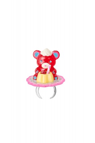 Anillo Sweet Melon Shop Pudding Bear Rojo ~ Lutra Jump