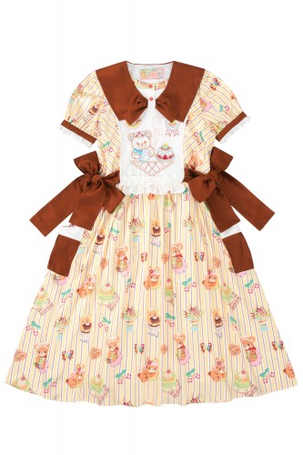 Sweet Melon Shop Vanilla & Choco Dress ~ Lutra Jump 2