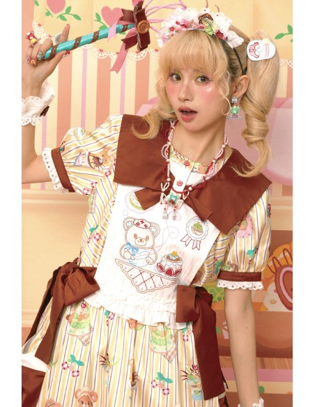 Vestido Sweet Melon Shop Vanilla & Choco ~ Lutra Jump