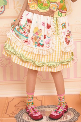 Falda con Delantal Sweet Melon Shop ~ Lutra Jump