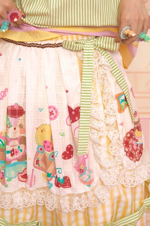 Falda con Delantal Sweet Melon Shop ~ Lutra Jump