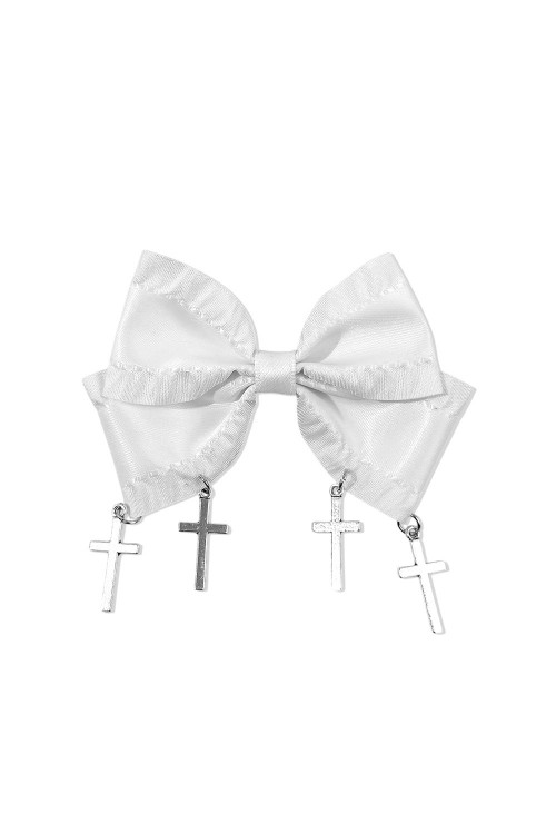 Lazo Para la Cabeza Bow Crosses Blanco