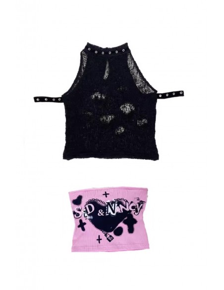 Sid&Nancy 2-Piece Top - Evil Tooth
