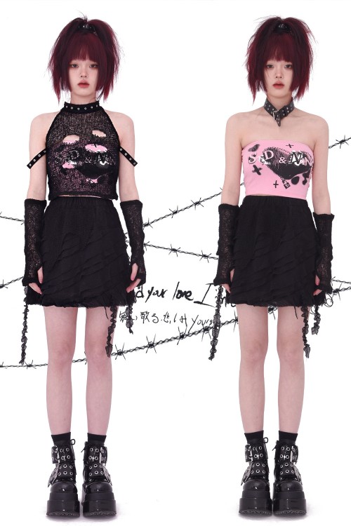 Sid&Nancy 2-Piece Top - Evil Tooth