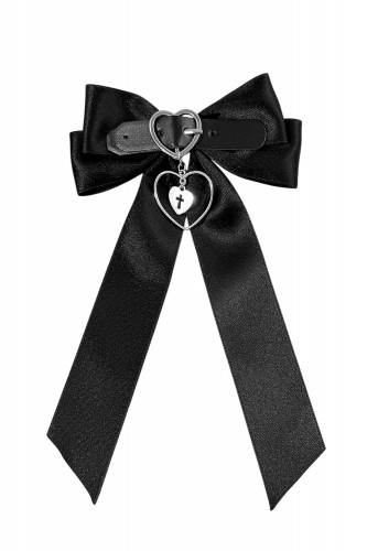 Lazo Para la Cabeza Heart Buckle Negro