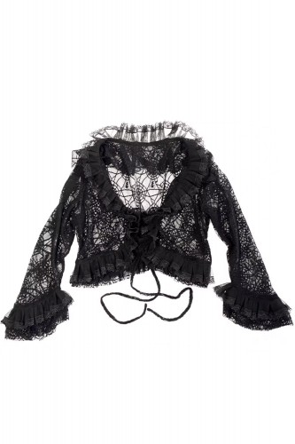 Spider Mesh Bolero Cardigan - Evil Tooth 2