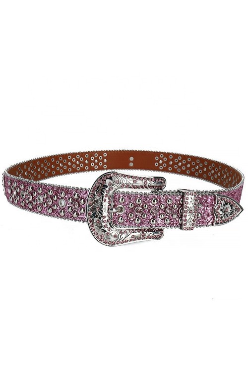 Pink Glitter Belt