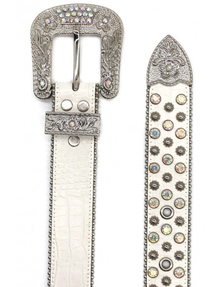 Cinturón con Brillantes White & Aura