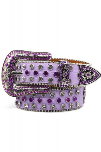 Cinturón con Brillantes Lavender