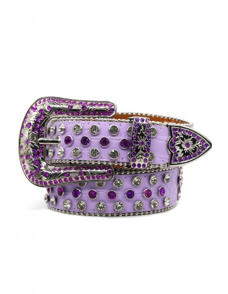 Cinturón con Brillantes Lavender