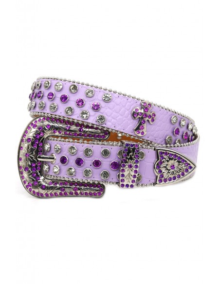 Cinturón con Brillantes Lavender