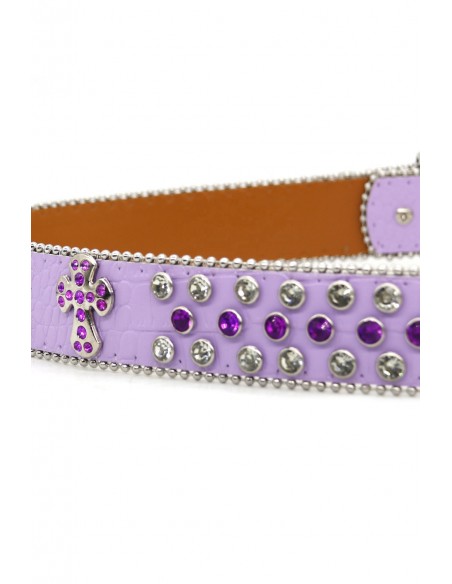 Cinturón con Brillantes Lavender
