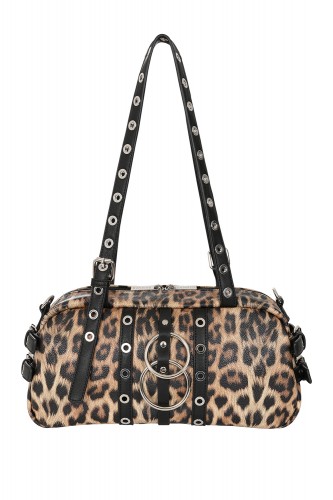 Leopard Hexy Glam Bag - Banned