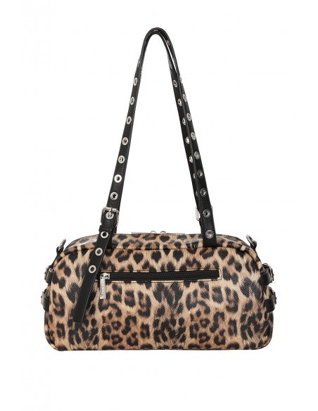 Leopard Hexy Glam Bag - Banned