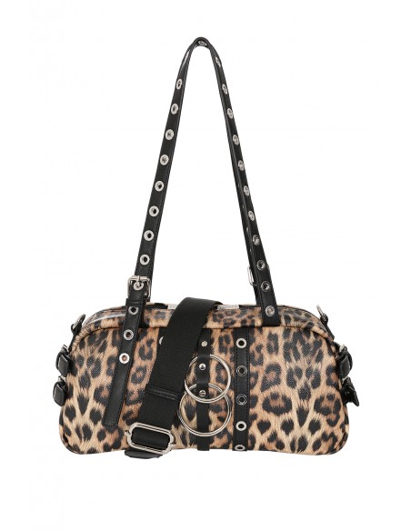 Leopard Hexy Glam Bag - Banned