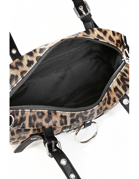 Leopard Hexy Glam Bag - Banned