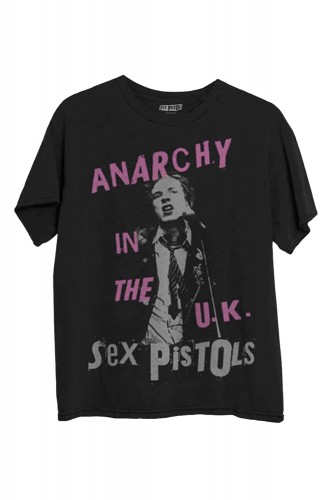 THE SEX PISTOLS: Anarchy in the UK T-Shirt - Official