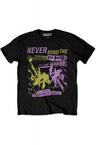 Camiseta THE SEX PISTOLS: Japanese Poster - Official