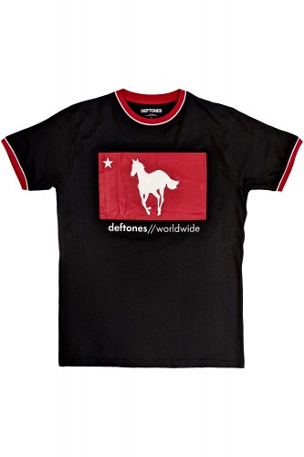 Camiseta Ringer DEFTONES: Worldwide - Official