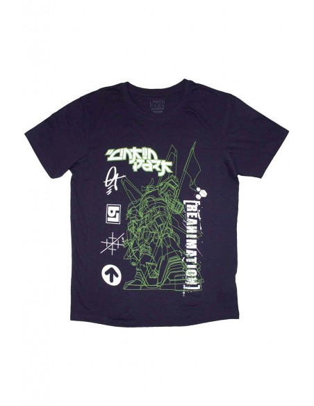 LINKIN PARK: Reanimation T-Shirt (Navy Blue) - Official