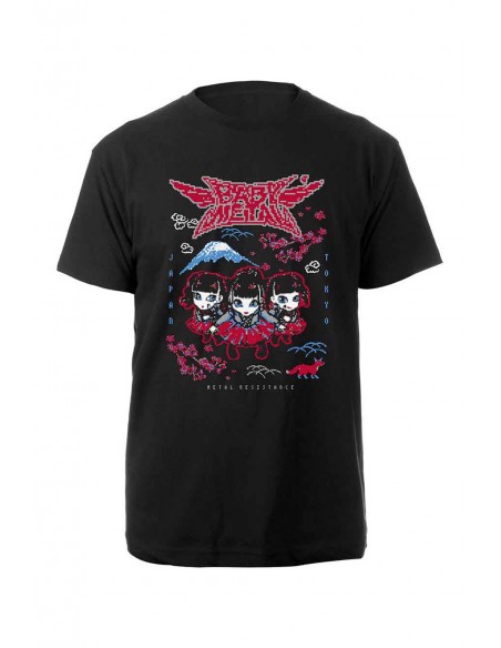 BABYMETAL: Pixel Tokyo T-Shirt - Official