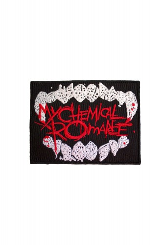 MY CHEMICAL ROMANCE: The Black Parade Fangs Logo Patch