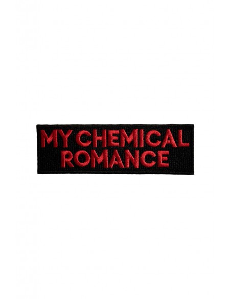 MY CHEMICAL ROMANCE Text Logo Patch