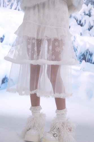 Snow Patchwork Skirt - Rose Island