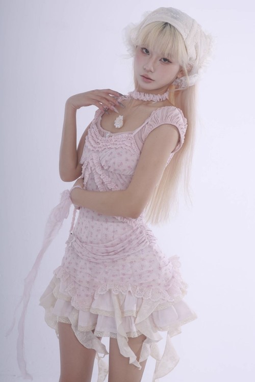 Sugar and Dream Pink Floral - Rose Island