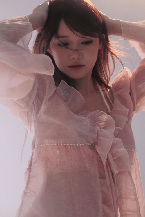 Pink Sunset Tunic - Rose Island