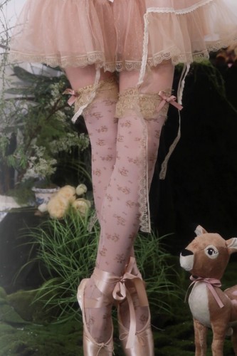 Flower Sin Tights - Rose Island