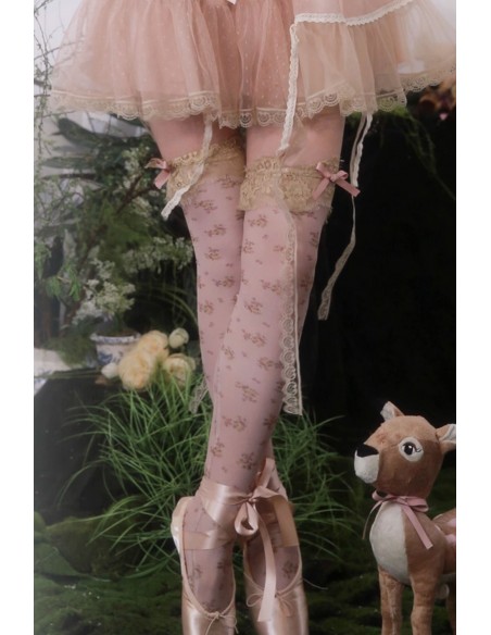 Flower Sin Tights - Rose Island