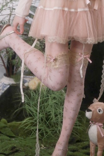 Medias Flower Sin - Rose Island 2