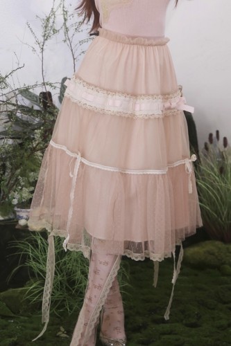 Brown Mist Midi Skirt - Rose Island