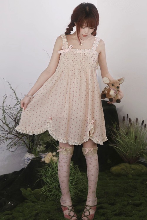 Dream Floral Camisole Dress - Rose Island