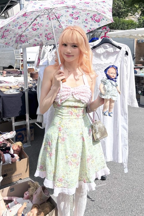 Vestido Rose Matcha - Rose Island