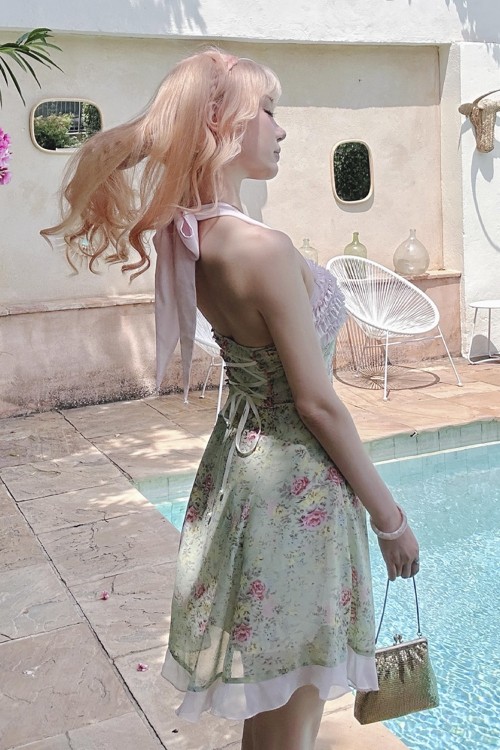 Rose Matcha Dress - Rose Island