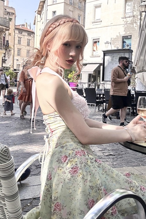 Rose Matcha Dress - Rose Island