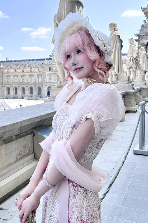 Vestido + Chal Rose Garden Girl - Rose Island