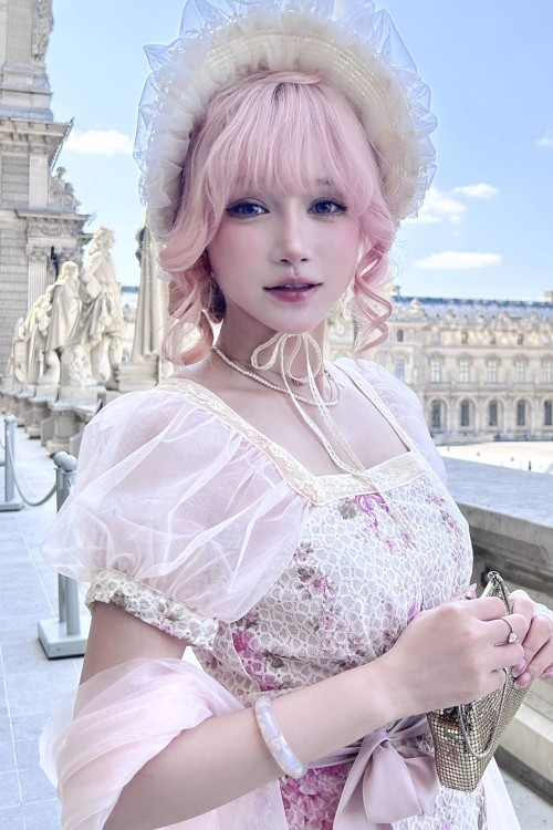 Vestido + Chal Rose Garden Girl - Rose Island