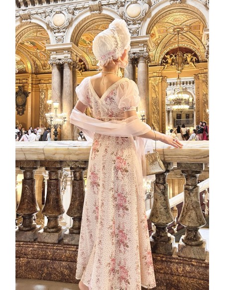 Vestido + Chal Rose Garden Girl - Rose Island