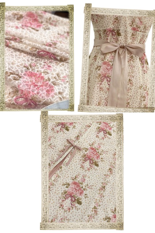 Vestido + Chal Rose Garden Girl - Rose Island