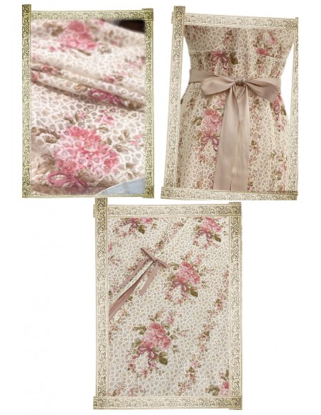 Rose Garden Girl Dress + Shawl - Rose Island