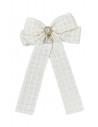 Larme Bow in Beige