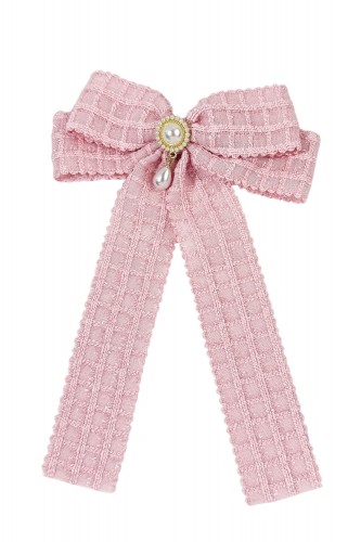 Larme Bow in Pink
