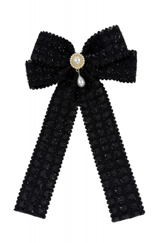 Larme Bow in Black