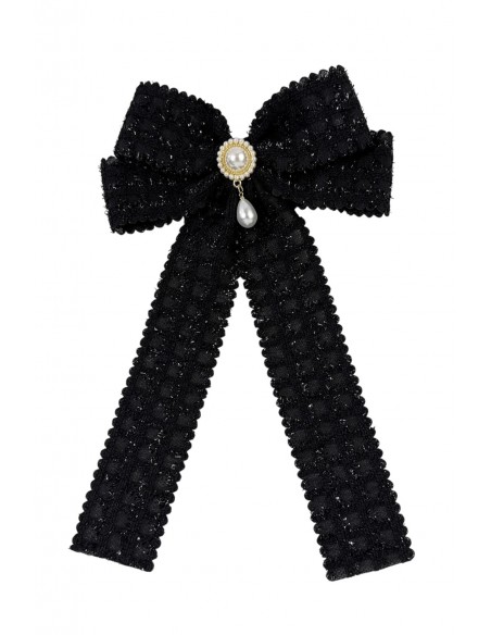 Larme Bow in Black